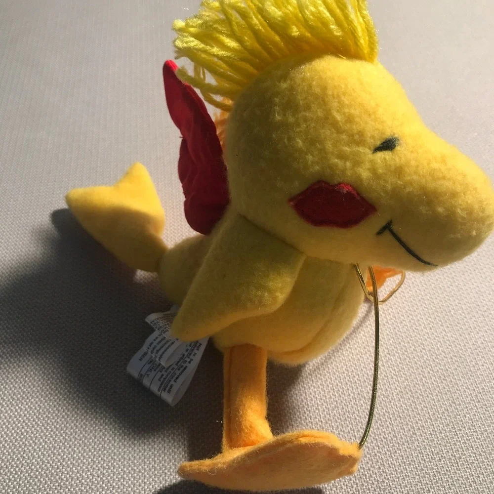 Whitman's Peanuts Gang Snoopy Cupid Woodstock Plush Bird Stuffed Animal 7